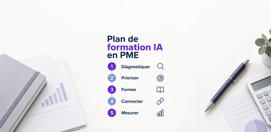 Quel plan de formation IA mettre en place pour une PME ?